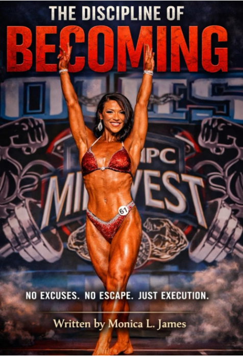 The Discipline of Becoming by Monica L. James book cover